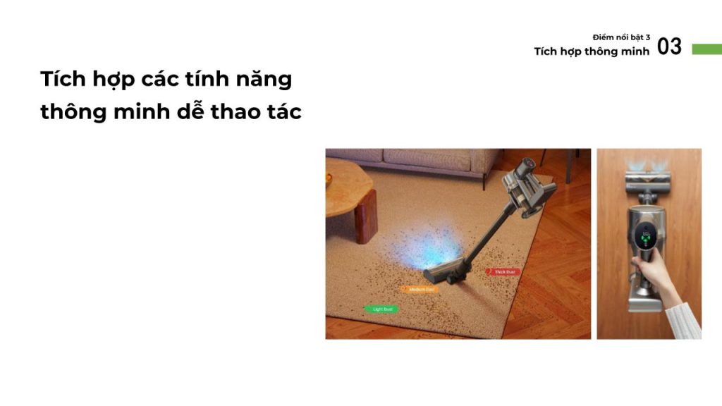 Đặc điểm máy hút bụi cầm tay không dây Dreame R20