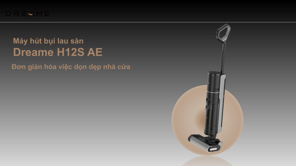 Máy hút bụi lau sàn khô & ướt cầm tay không dây thông minh Dreame H12S AE chính hãng