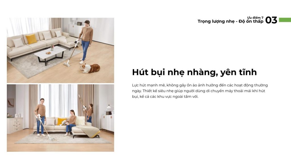 Đặc điểm máy hút bụi cầm tay không dây Dreame R10