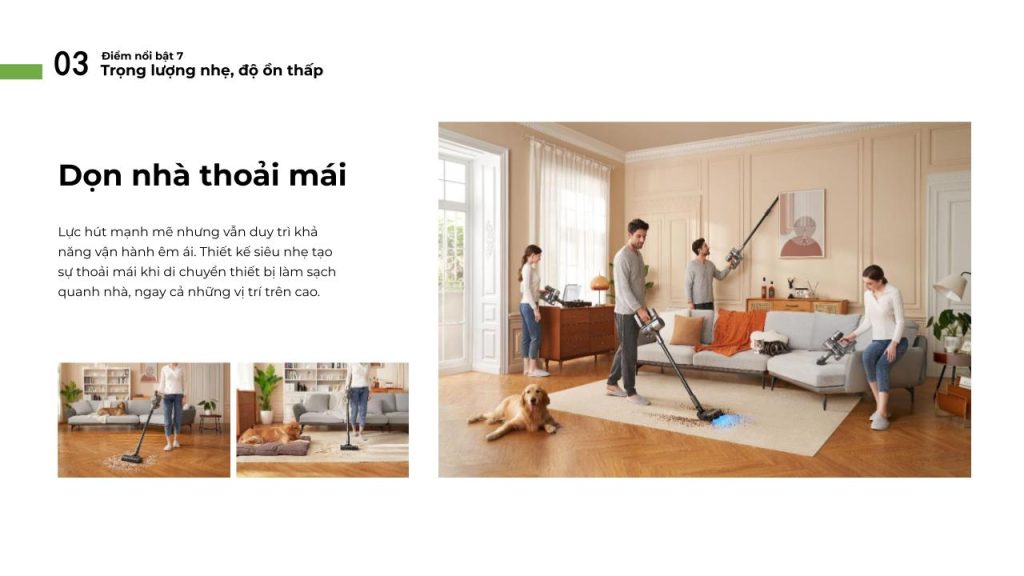 Đặc điểm máy hút bụi cầm tay không dây Dreame R20