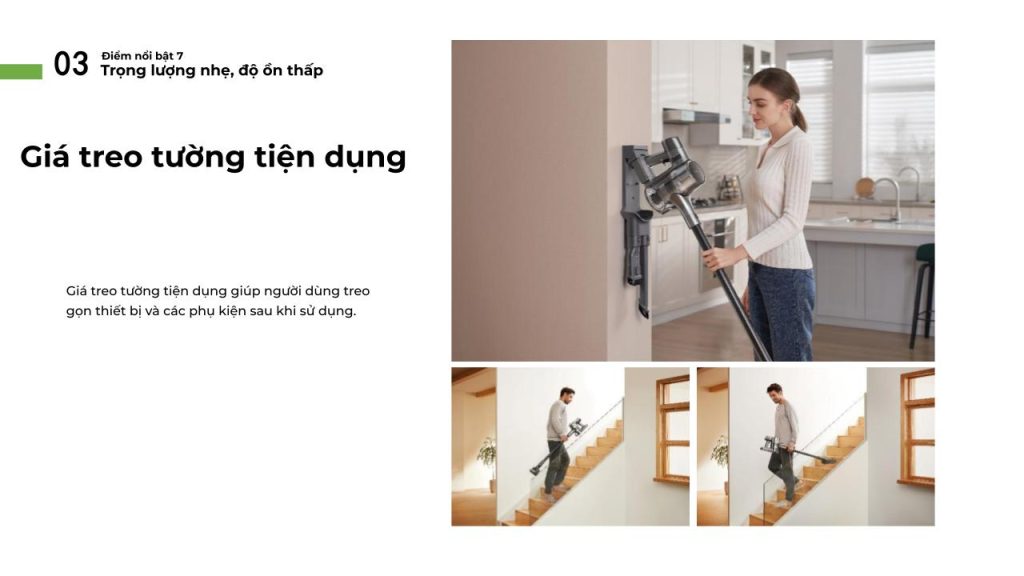 Đặc điểm máy hút bụi cầm tay không dây Dreame R20