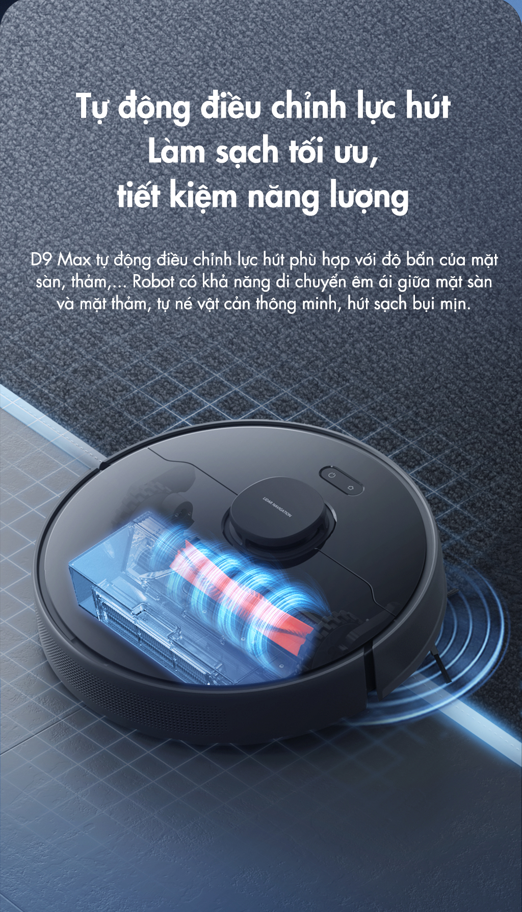Đặc điểm robot hút bụi lau sàn thông minh Dreame D9 Max