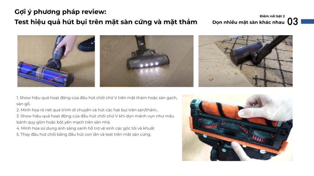 Đặc điểm máy hút bụi cầm tay không dây Dreame R20