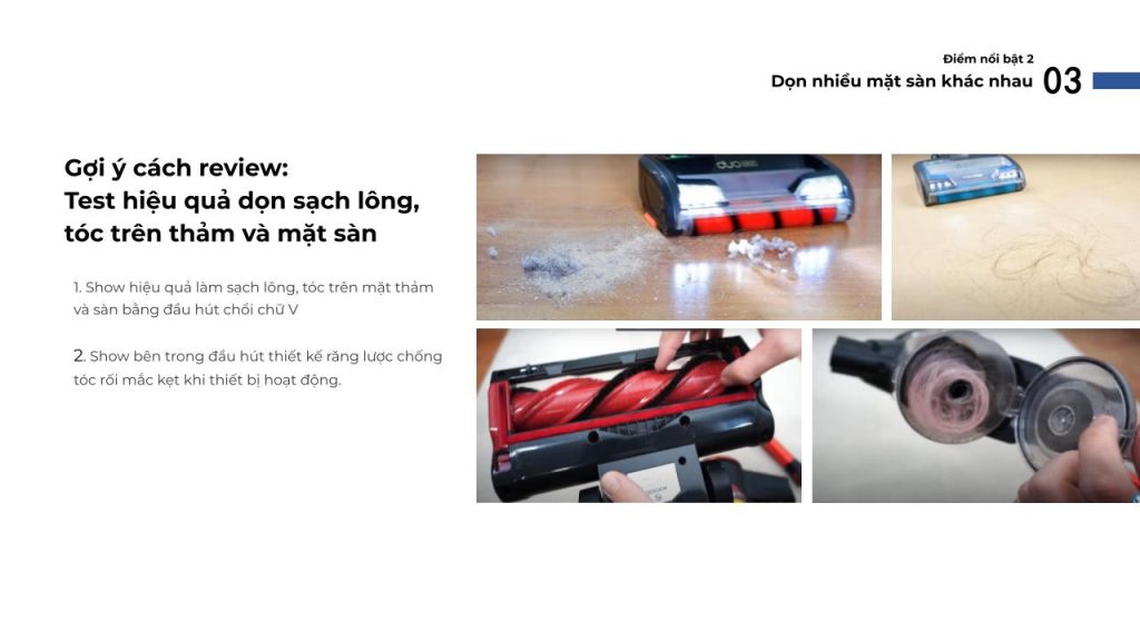 Đặc điểm máy hút bụi cầm tay không dây Dreame R20