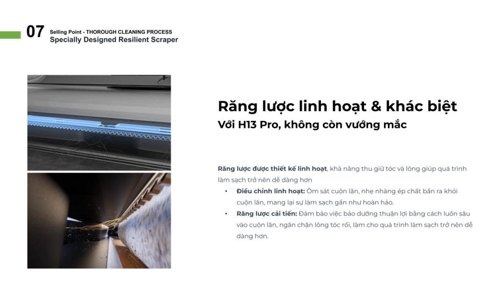 Đặc điểm máy hút bụi lau sàn khô & ướt cầm tay không dây thông minh Dreame H13 Pro