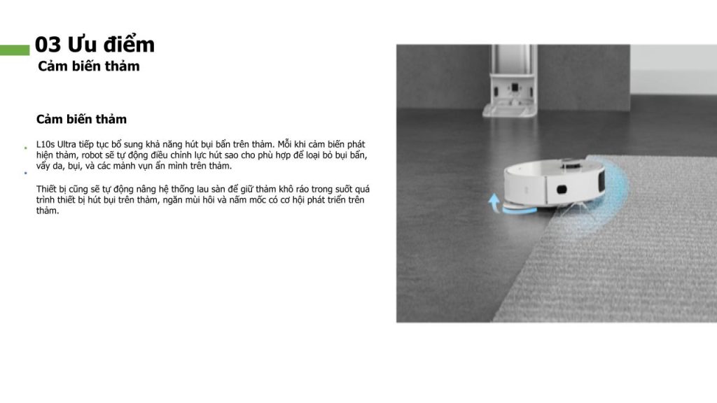 Đặc điểm robot hút bụi lau sàn thông minh Dreame L10s Ultra