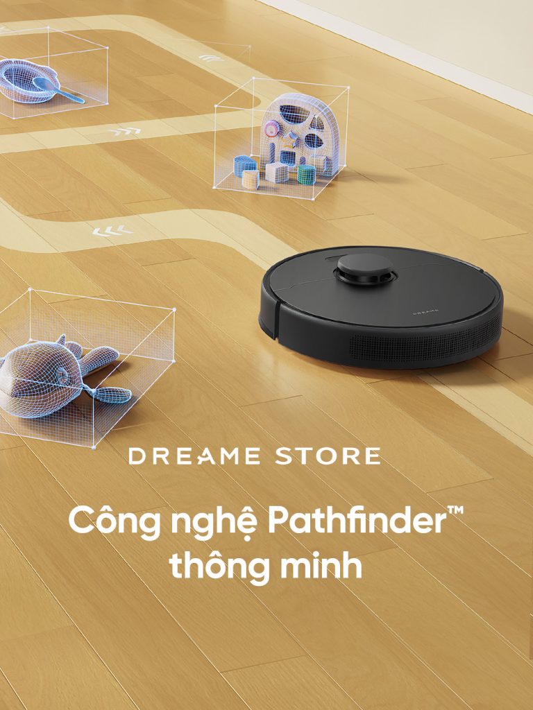 Dreame D9 Max gen 2 công nghệ pathfinder