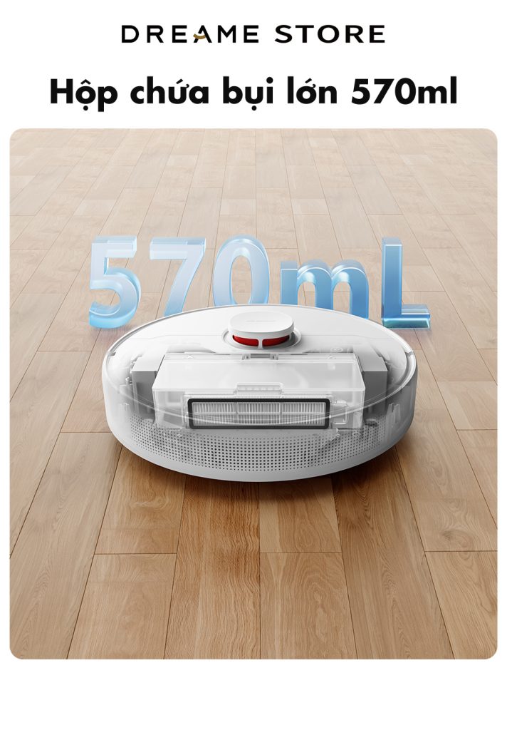 Dreame F9 Pro hộp chứa bụi 570ml