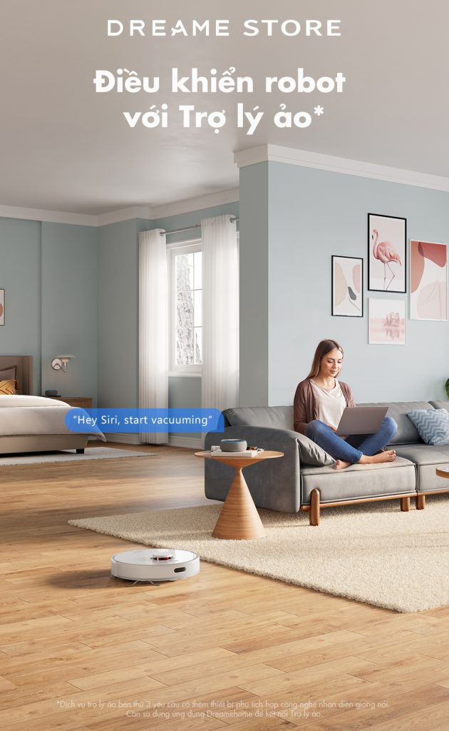 Dreame F9 Pro trợ lý ảo thông minh