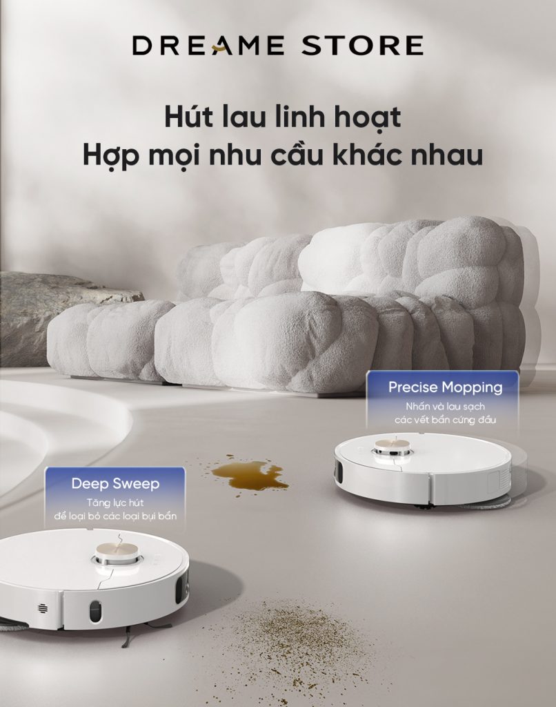 Dreame L10s Pro Ultra Heat - hút lau linh hoạt