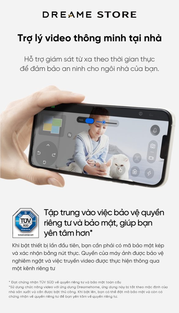 Dreame L10s Pro Ultra Heat - trợ lý video thông minh