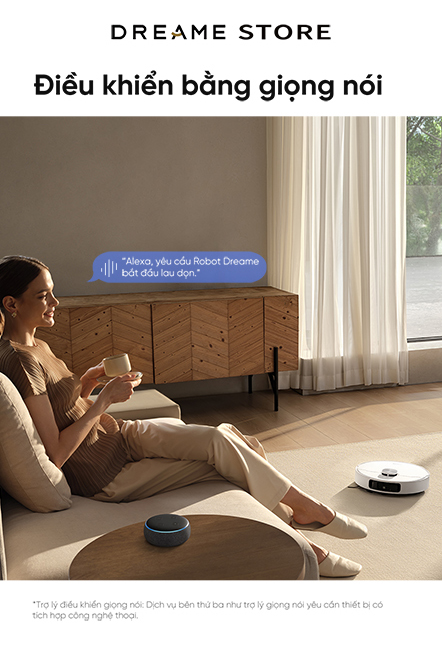 Dreame L10s Ultra Gen 2 - điều khiển bằng giọng nói