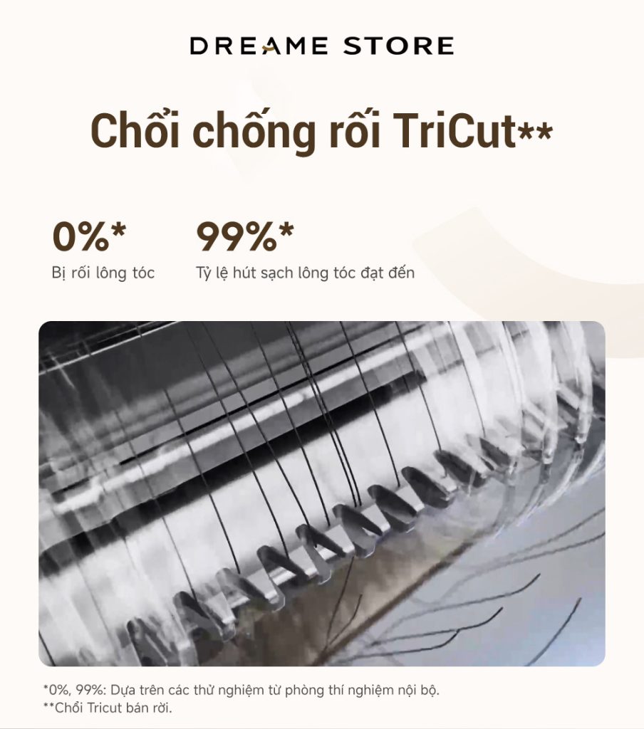 Dreame L30s Ultra - chổi TriCut