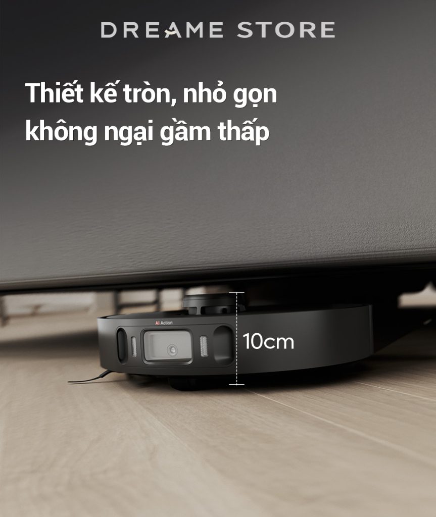 Dreamebot X30 Master thiết kế nhỏ gọn