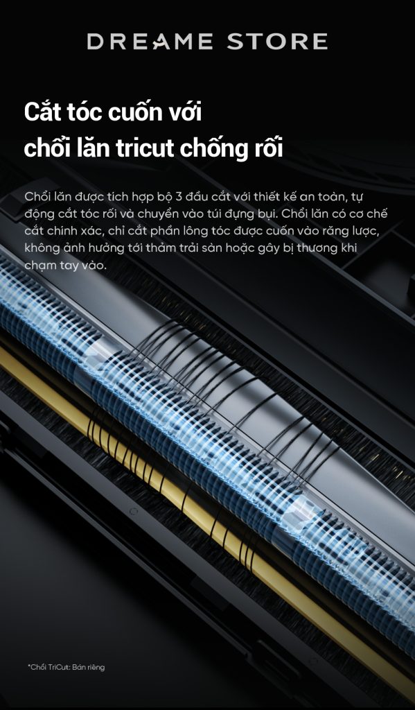 Dreame X30 Master chổi TriCut