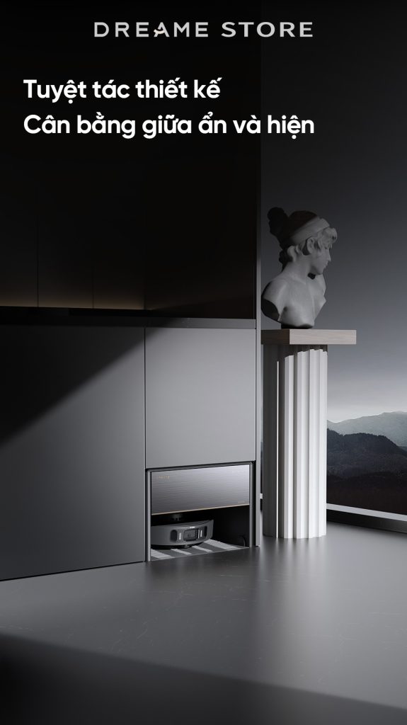 Dreame X30 Master - cân bằng ẩn hiện