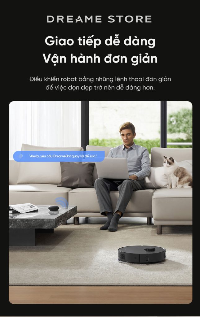 Dreame X30 Ultra trợ lý ảo