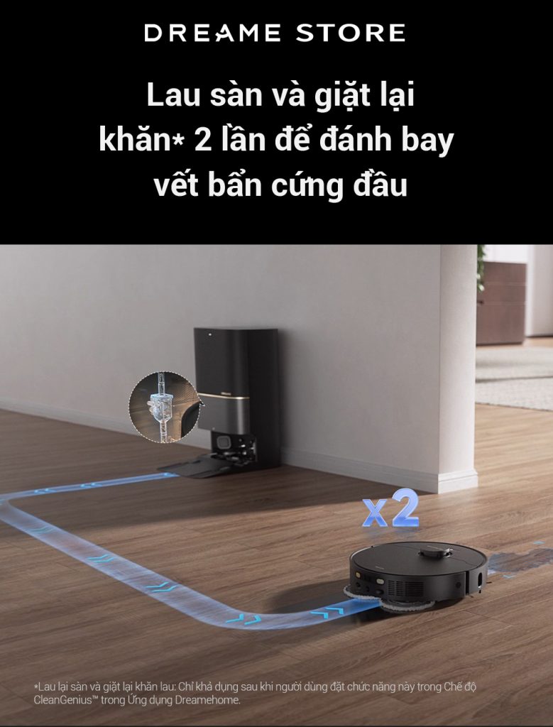 Dreame X40 Ultra - cleangenius