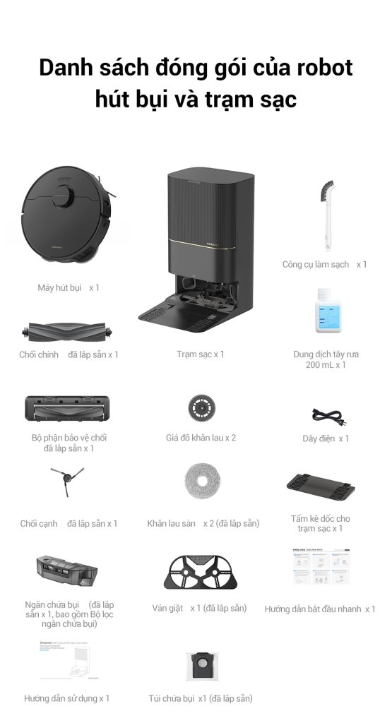 Dreame X40 Ultra danh mục sản phẩm