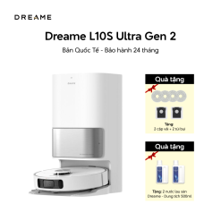 Dreame L10s Ultra Gen 2 - Robot hút bụi lau nhà - Chính hãng - BH 24 tháng