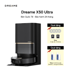 Robot hút bụi lau nhà Dreame X50 Ultra – Chính hãng - BH 24 tháng