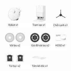 Robot hút bụi lau nhà Dreame D20 Ultra – Bản Quốc Tế – Chính hãng