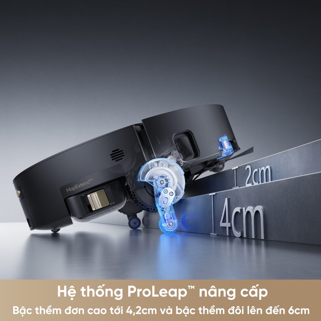 Công nghệ ThermoHub™ trên Dreame Aqua 10 Pro Track