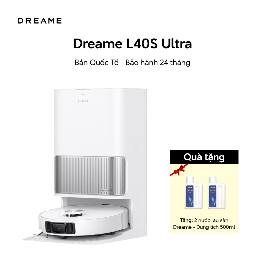 Robot hút bụi lau nhà Dreame L40S Ultra - Chính Hãng - BH 24 Tháng