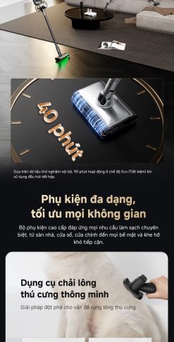 Máy hút bụi không dây Dreame V18S Aqua - Chính hãng