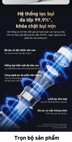 Máy hút bụi không dây Dreame V18S Aqua - Chính hãng