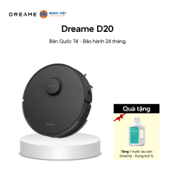 Robot hút bụi lau nhà Dreame D20 - Chính hãng - Mới ra mắt - BH 24 tháng