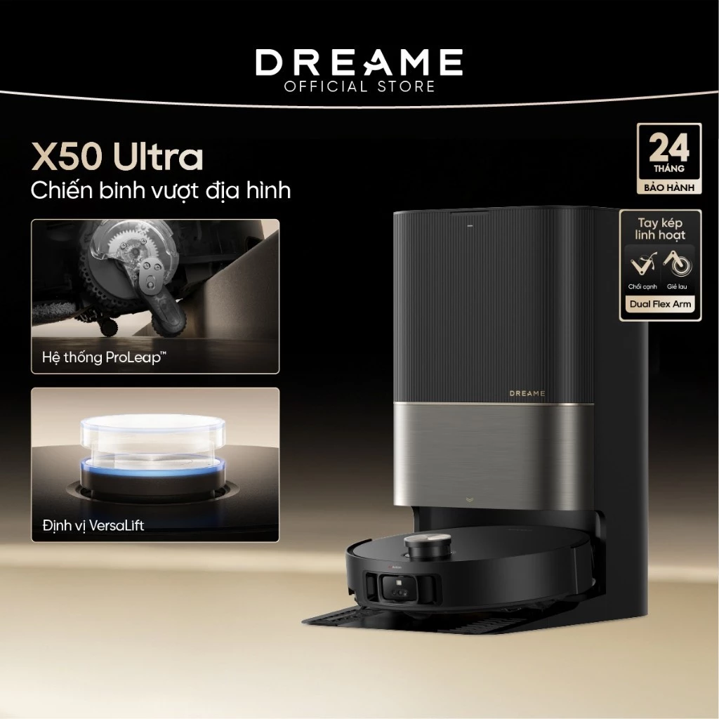 So sánh Dreame Aqua 10 Pro Track và Dreame X50 Ultra 