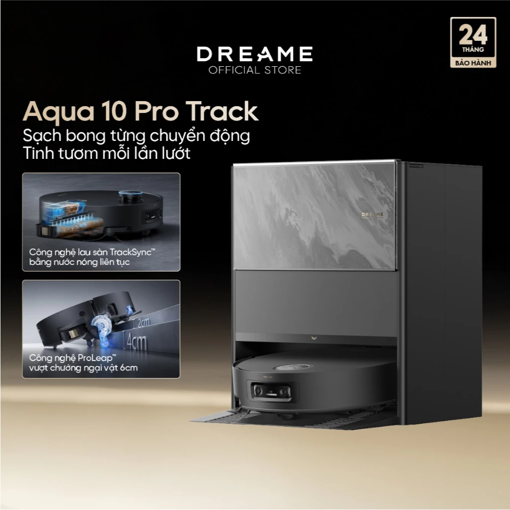 So sánh Dreame Aqua 10 Pro Track và Dreame X50 Ultra 