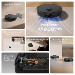 Robot hút bụi lau nhà thông minh Dreame D20 ưu điểm nổi bật