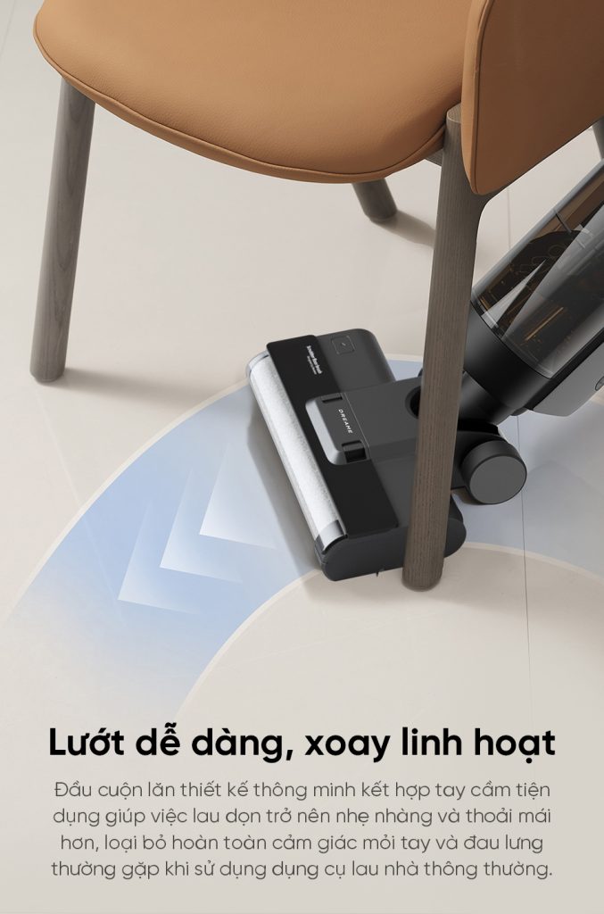 Máy hút bụi lau nhà thông minh Dreame G10 xoay linh hoạt