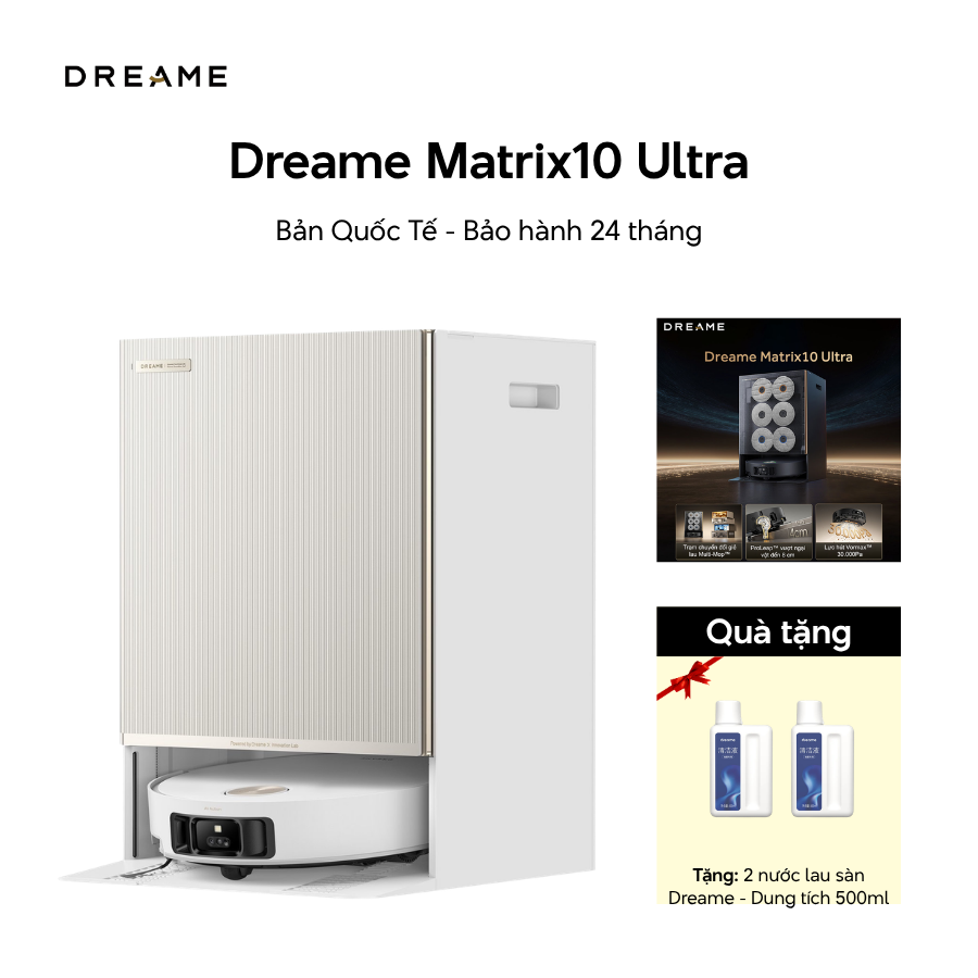 Robot hút bụi lau nhà Dreame Matrix10 Ultra 2026 - Mới ra mắt - Ảnh 2