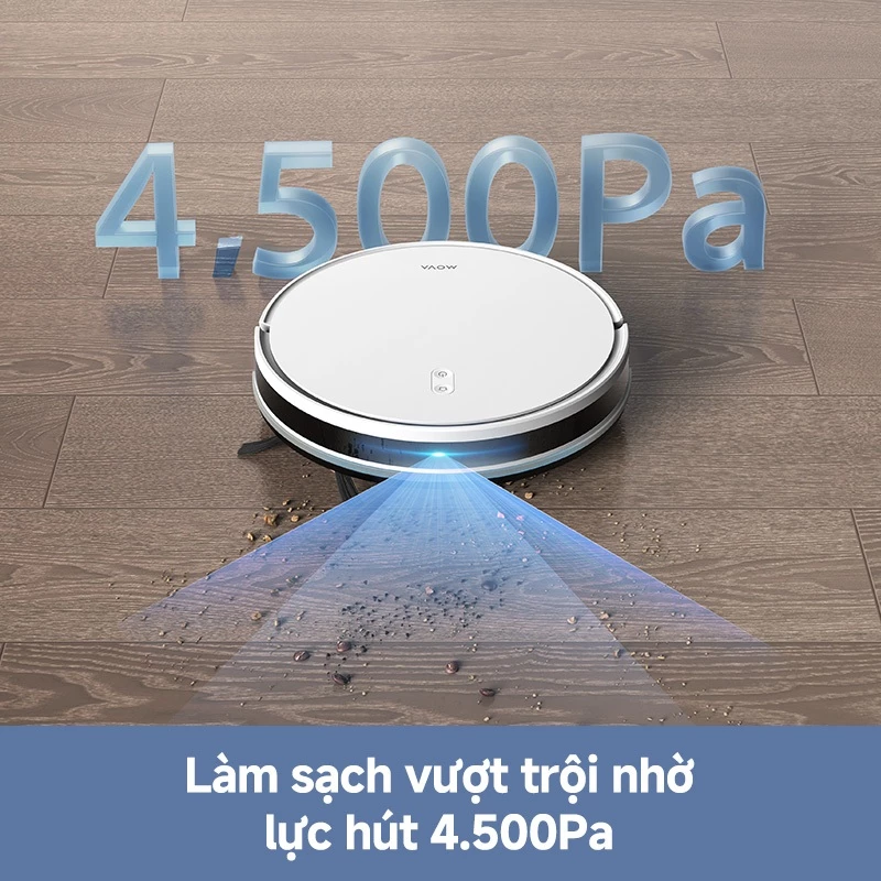 Robot hút bụi lau nhà thông minh Dreame Mova E10 lực hút mạnh mẽ