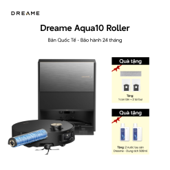 Robot hút bụi lau Dreame Aqua10 Roller 2026 - Chính hãng - BH 24 tháng