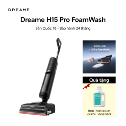 Máy hút bụi lau nhà khô và ướt Dreame H15 Pro FoamWash 2026