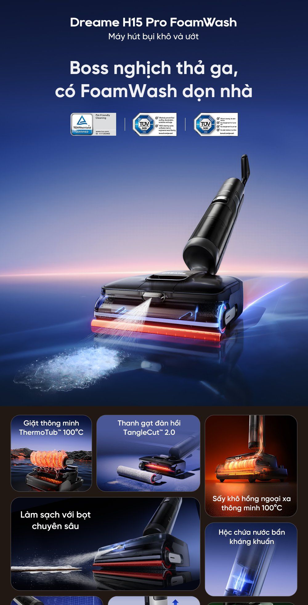 Dreame H15 Pro FoamWash