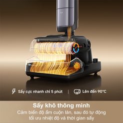 Máy hút bụi lau nhà cầm tay Dreame H16 Pro Steam sấy khô thông minh