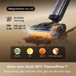 Máy hút bụi lau nhà cầm tay Dreame H16 Pro Steam ThermoRinse