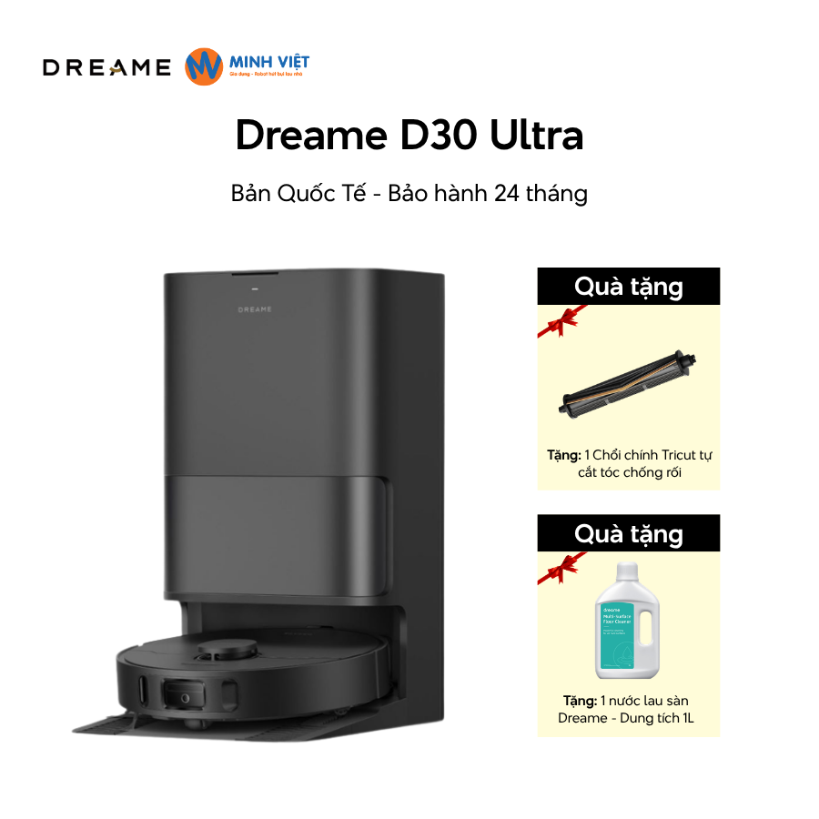 Robot hút bụi lau nhà Dreame D30 Ultra – Bản Quốc Tế