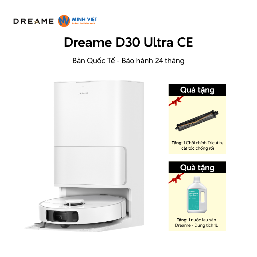 Robot hút bụi lau nhà Dreame D30 Ultra CE – Bản Quốc Tế - Ảnh 2