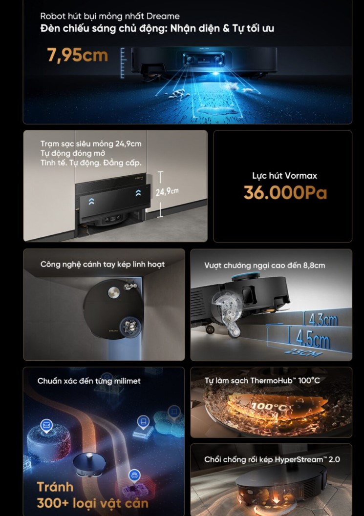 Dreame X60 Master ưu điểm nổi bật